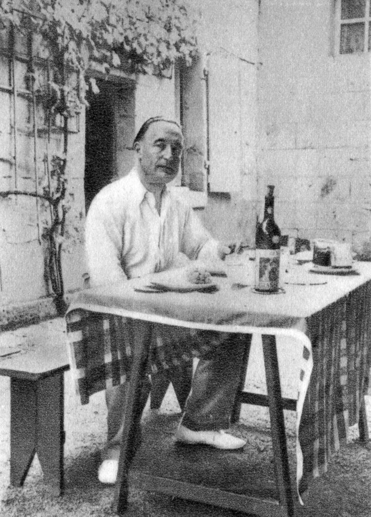 Detail of Jules Romains, French poet and writer by Anonymous