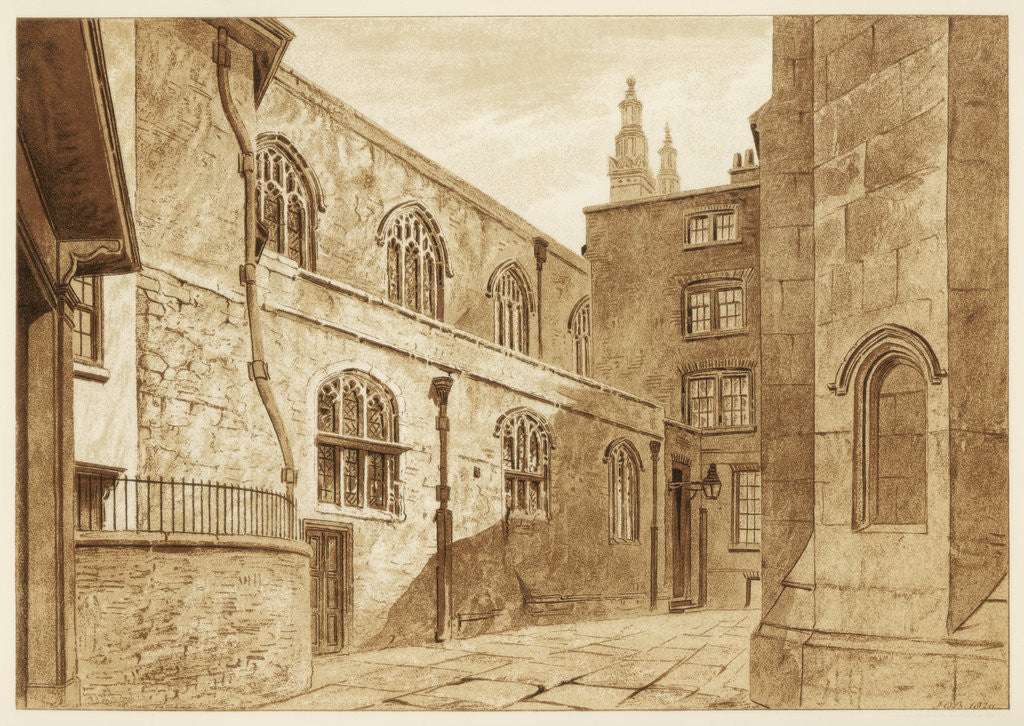 Detail of North side of Guildhall Chapel, City of London by Anonymous
