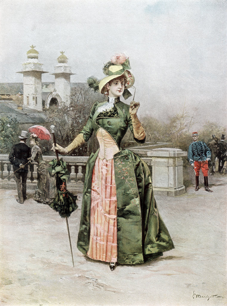 Detail of The Style of the Future by Anonymous