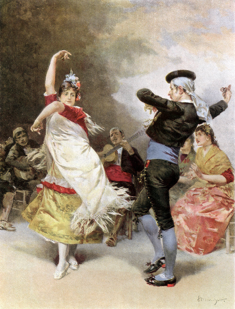 Detail of The Gitanas of Granada by Anonymous