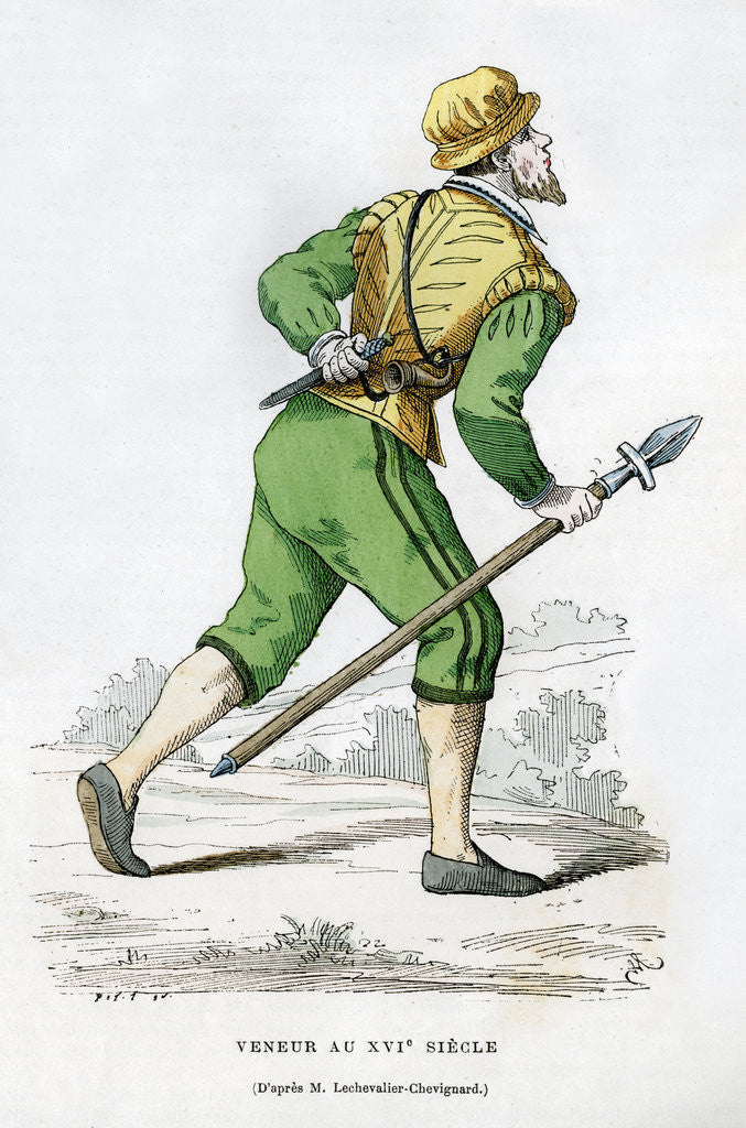 Detail of Huntsman by Anonymous