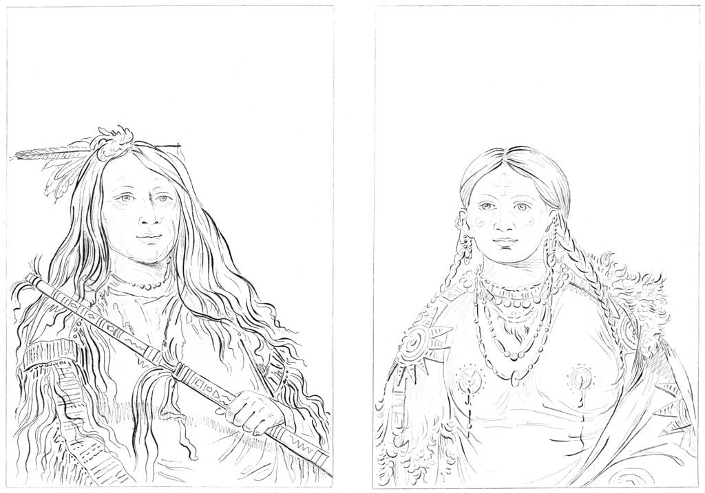 Detail of Cheyennes by Myers and Co