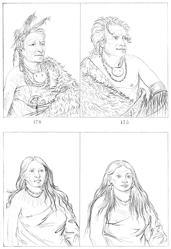 Detail of Pawnees by Myers and Co