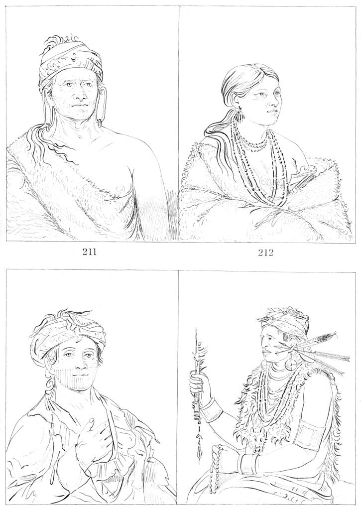 Detail of Shawnees by Myers and Co