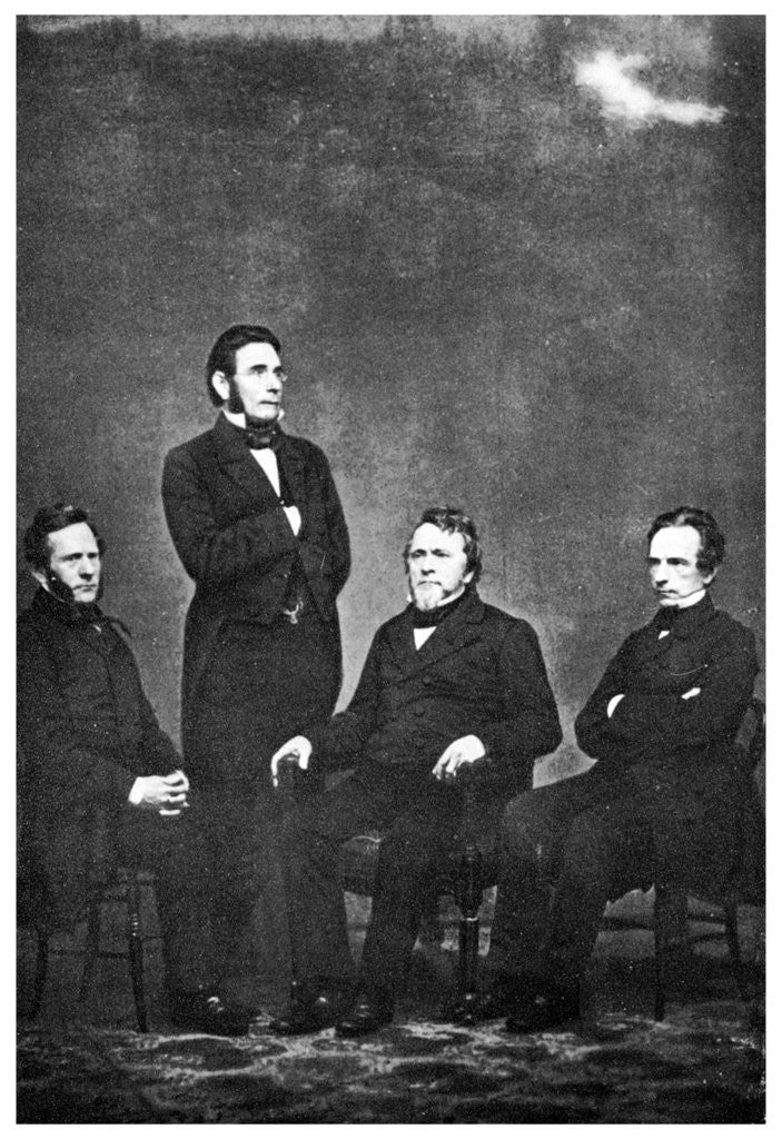 Detail of 'The Famous Publishing Company of Harper and Brothers' 1863 by Anonymous