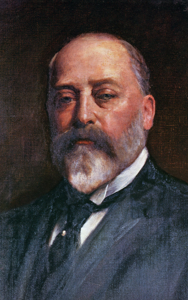 Detail of King Edward VII by Luke Fildes