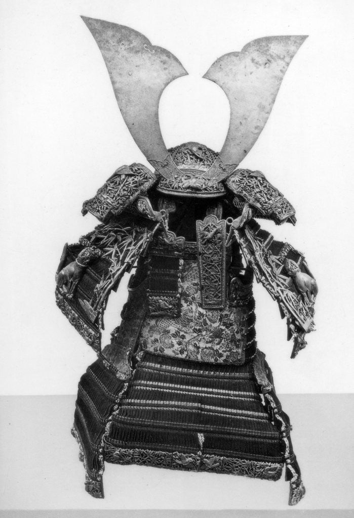 Detail of The armour of Yoshitsune by Anonymous