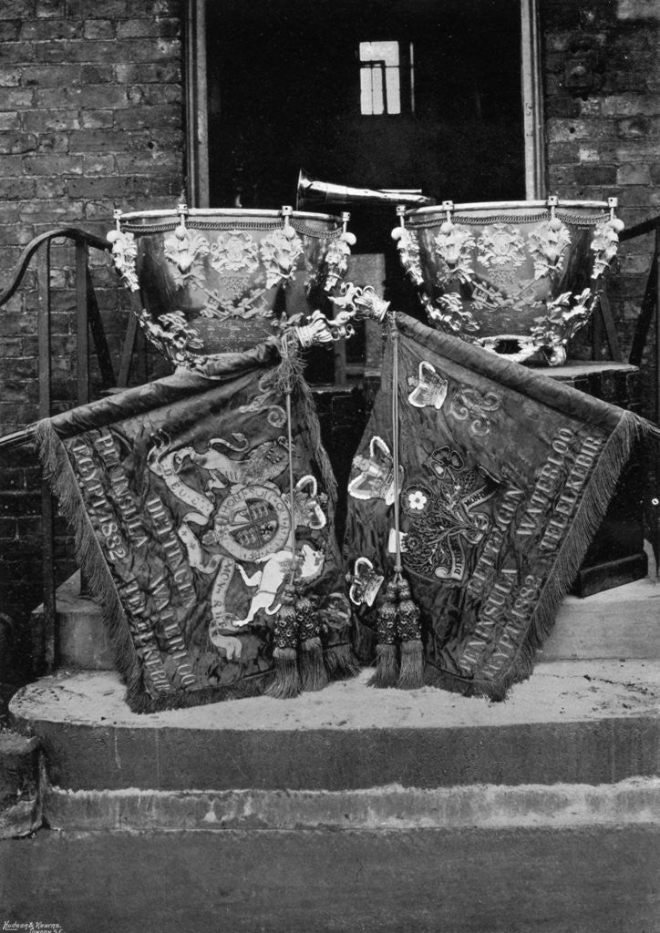 Detail of The pride of the 1st Life Guards by Gregory & Co