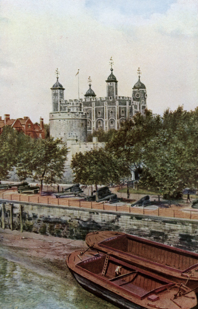 Detail of The Tower of London by Donald McLeish