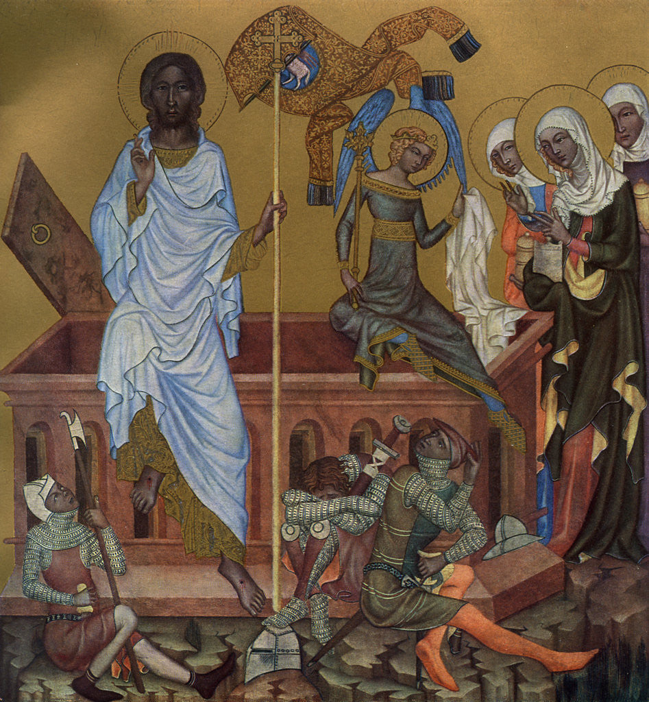 Detail of The Resurrection of Christ by Master of the Vyssi Brod Altar