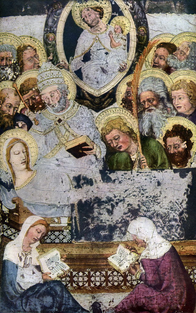 Detail of Death of the Virgin Mary by Anonymous