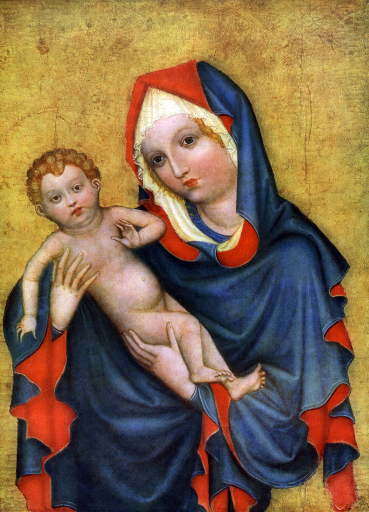 Detail of Madonna of Zlata Koruna by Anonymous