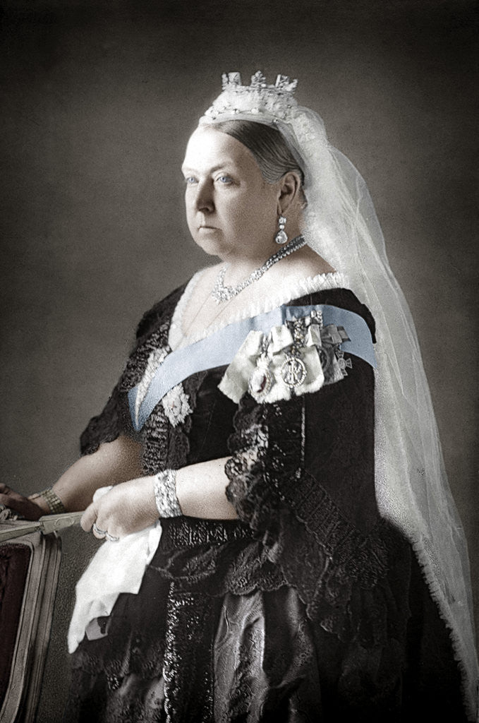 Detail of Queen Victoria of the United Kingdom by Anonymous