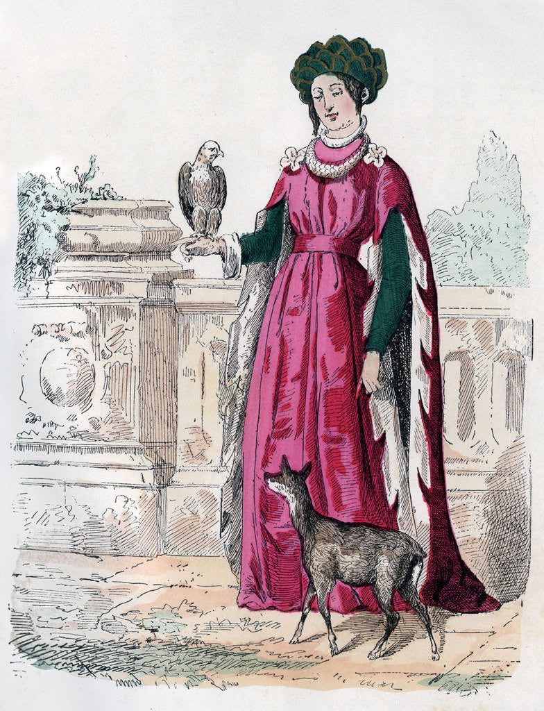 Detail of Madeleine of Valois, Princess of Viana by Anonymous