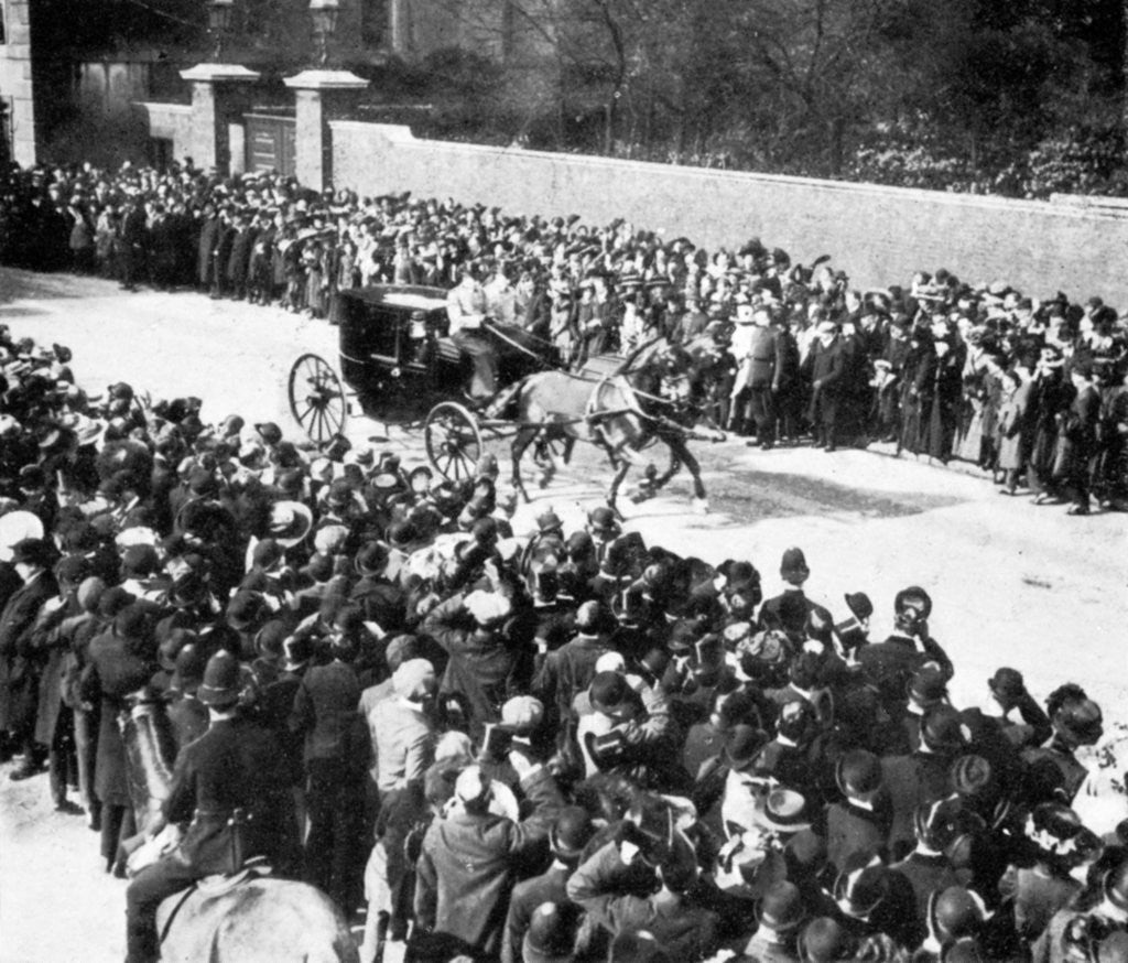 Detail of King George's First Regal Act by Anonymous