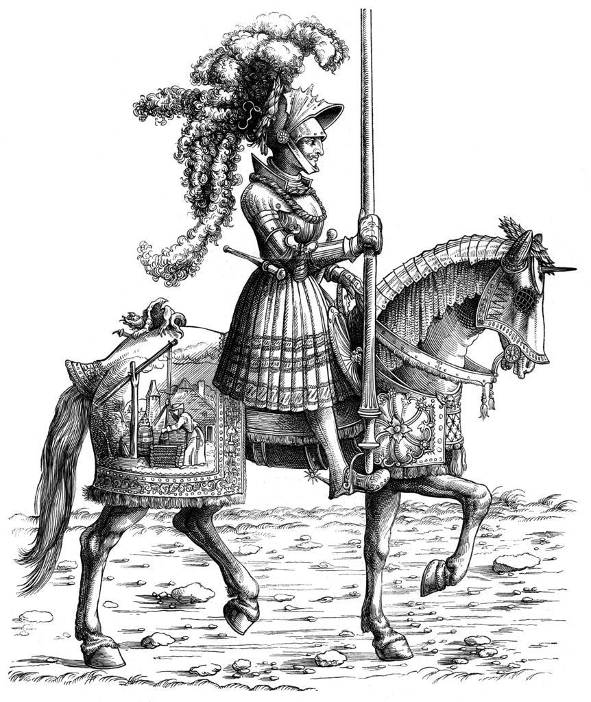 Detail of Triumphs of Maximilian by Anonymous