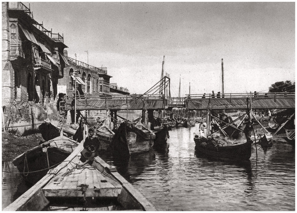 Detail of The Whiteley Bridge, Ashar Creek, Basra, Iraq by A Kerim