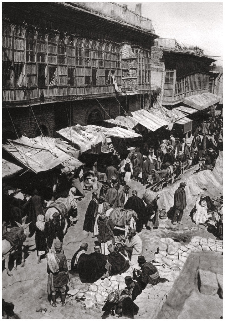 Detail of The Sheikh Gazal Market in Ashar, Basra, Iraq by A Kerim