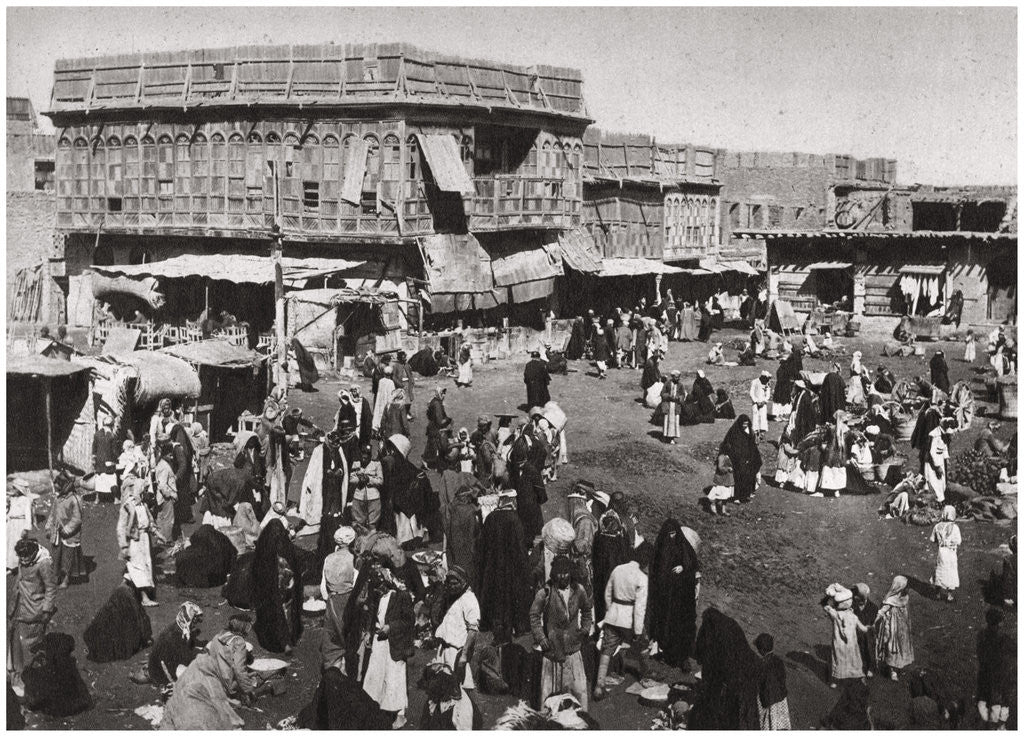 The Suq al Dijaj market, Basra, Iraq by A Kerim