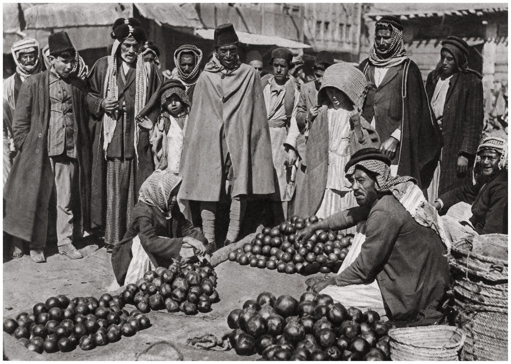Detail of Fruit market in Baghdad, Iraq by A Kerim