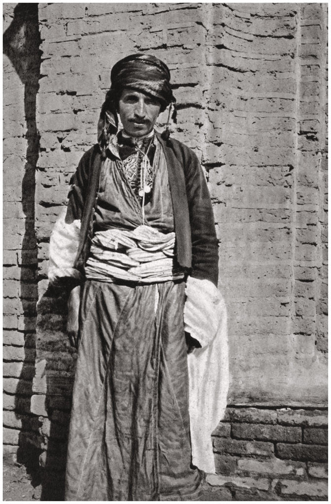Detail of A Kurdish tribesman from southern Kurdistan, Iraq by A Kerim