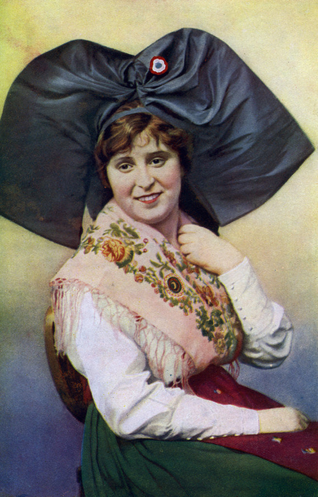 Detail of A patriot from Alsace and Lorraine by Crete