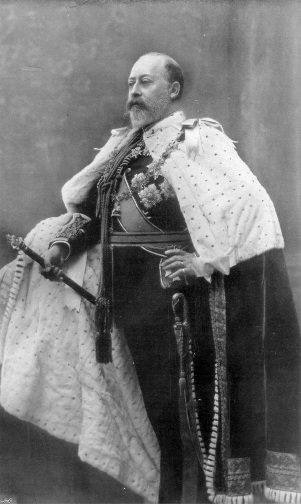 Detail of A King the Whole World Mourns by Swain