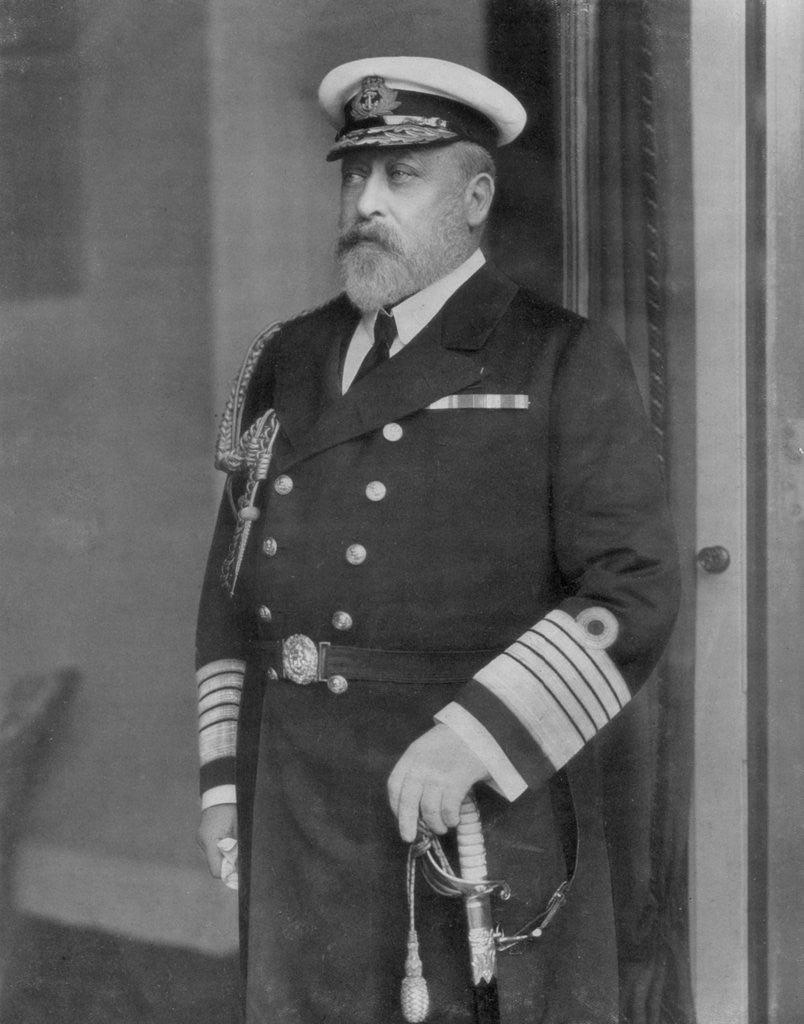 Detail of King Edward VII, as a Yachtsman by Anonymous