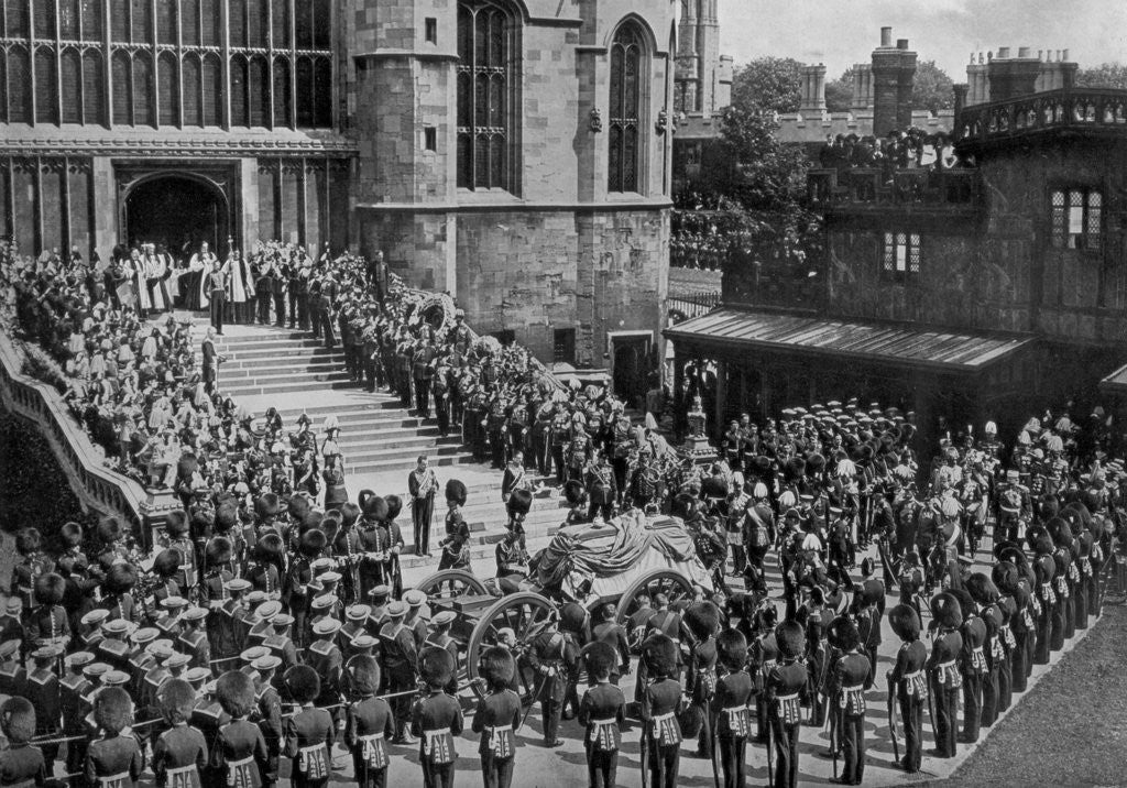 The funeral of King Edward VII, Windsor, Berkshire by Swain