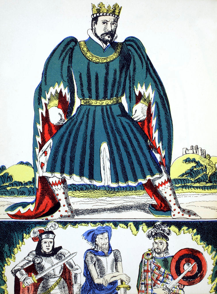 Detail of Henry IV by Rosalind Thornycroft