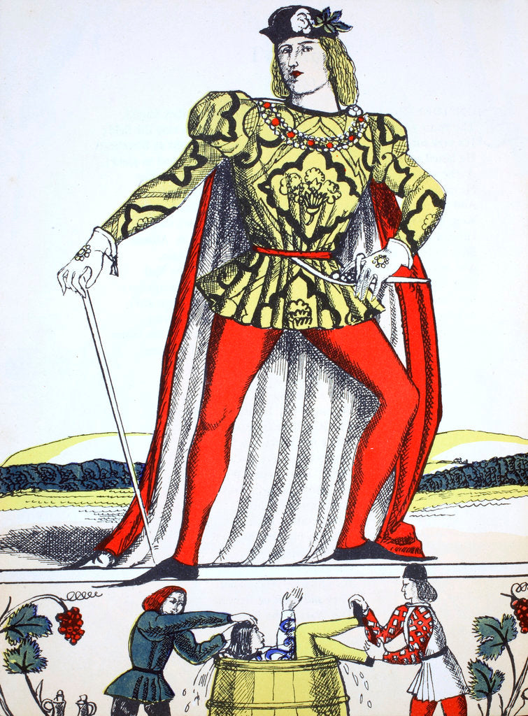 Detail of Edward IV by Rosalind Thornycroft