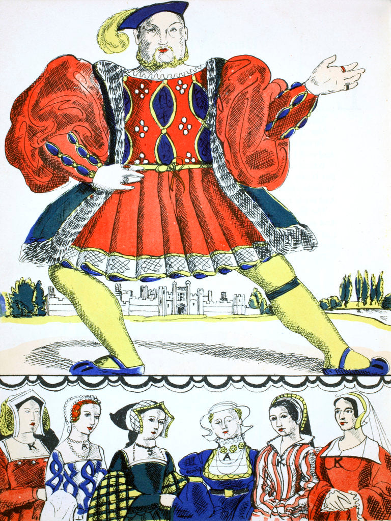 Detail of Henry VIII by Rosalind Thornycroft