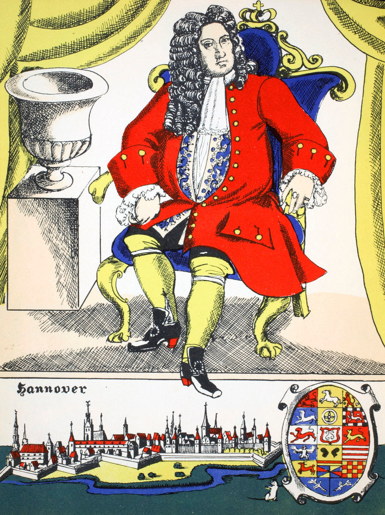 Detail of George I by Rosalind Thornycroft