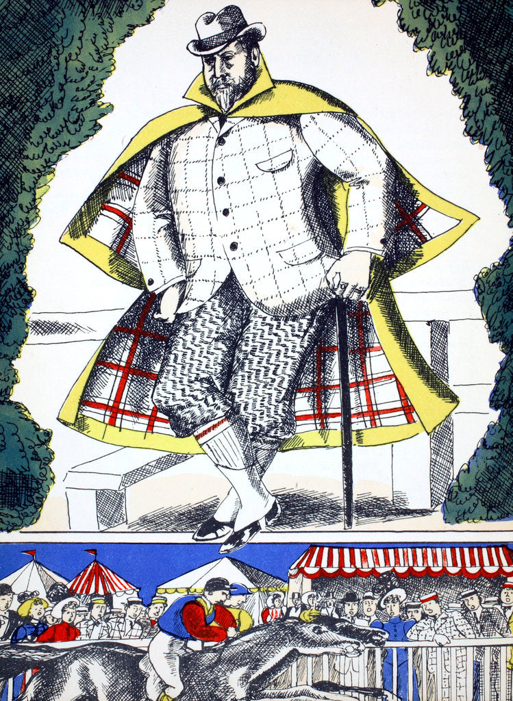 Detail of Edward VII by Rosalind Thornycroft