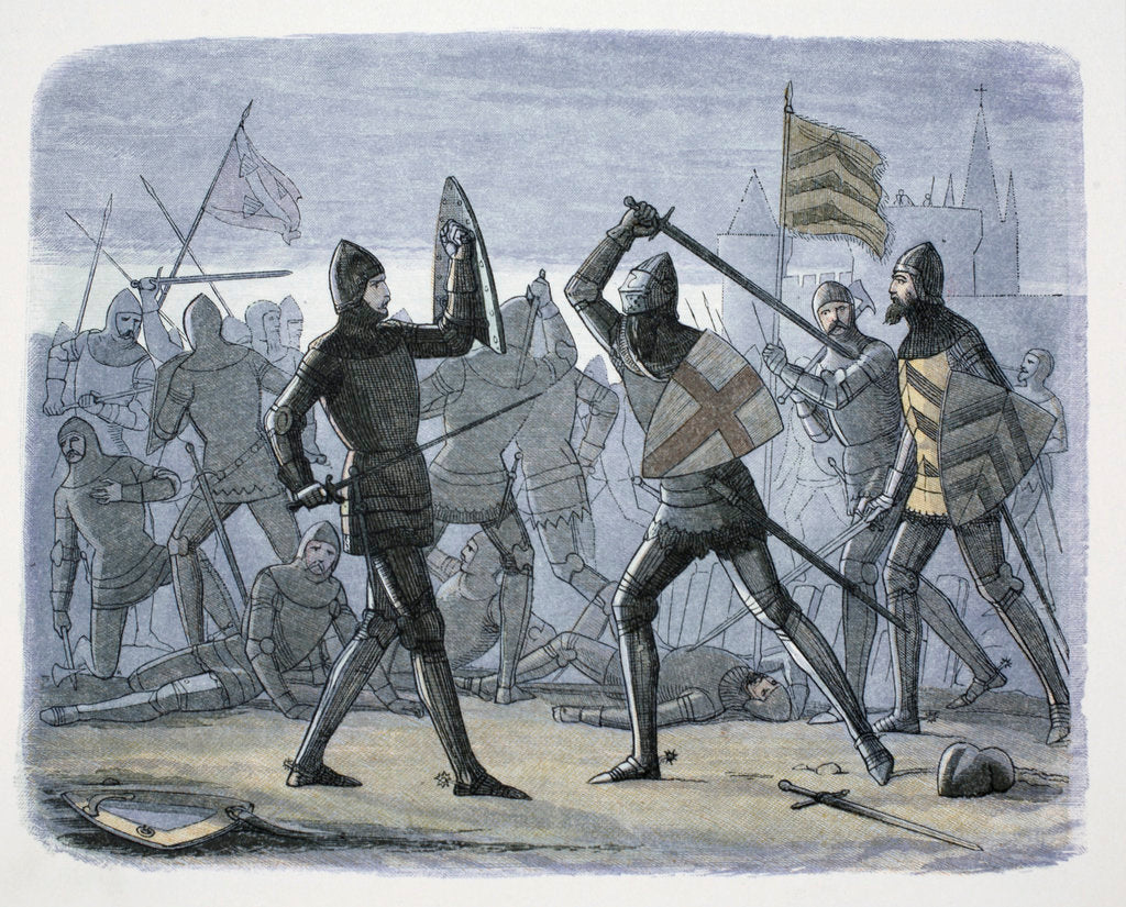 Detail of The Siege of Calais by James William Edmund Doyle