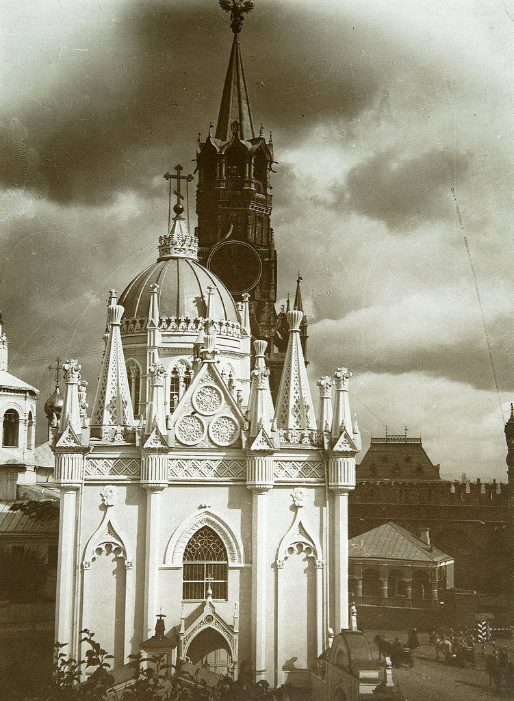 Detail of The St Catherine Church of the Ascension Convent in the Kremlin, Moscow, Russia by Unknown