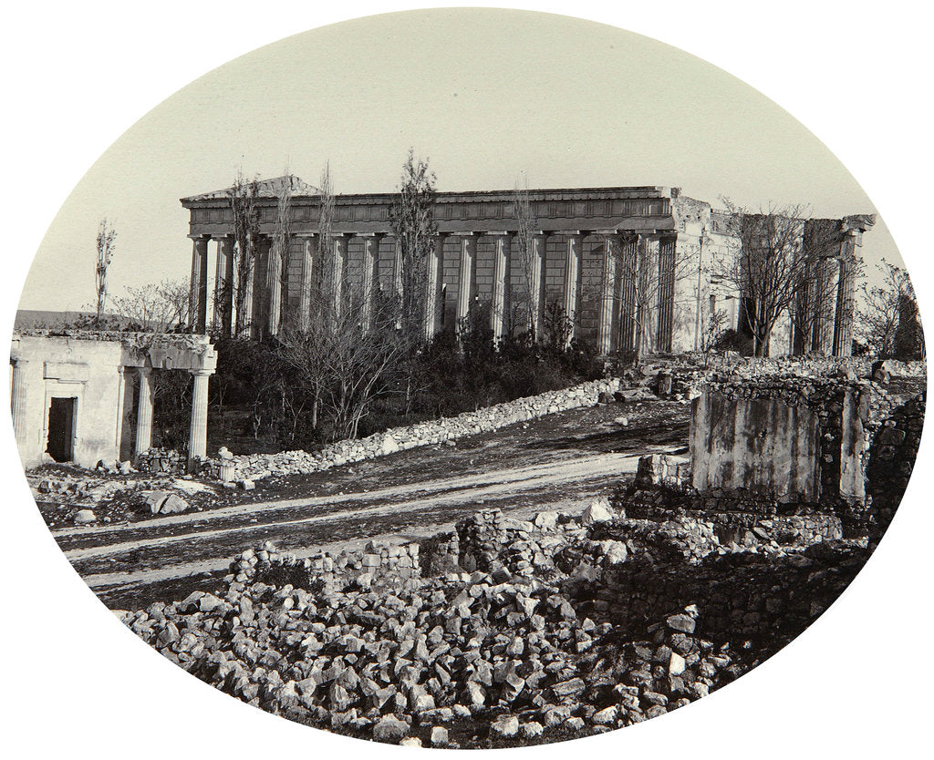 Detail of The Peter and Paul Cathedral in Sevastopol after the Crimean War, Crimea, late 1850s by Unknown