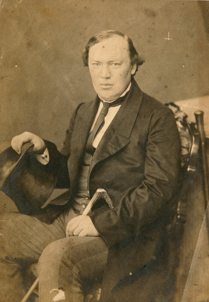 Detail of Alexander Ostrovsky, Russian dramatist, late 1850s by Unknown
