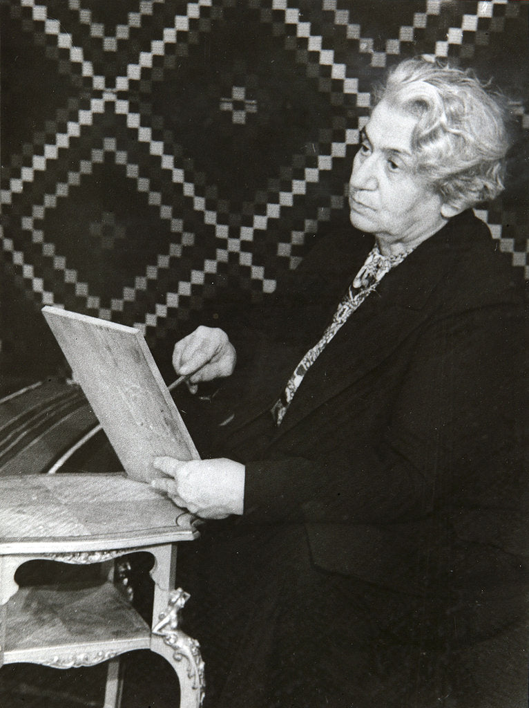 Detail of Olga Forsh, Russian author, mid 20th century by Unknown