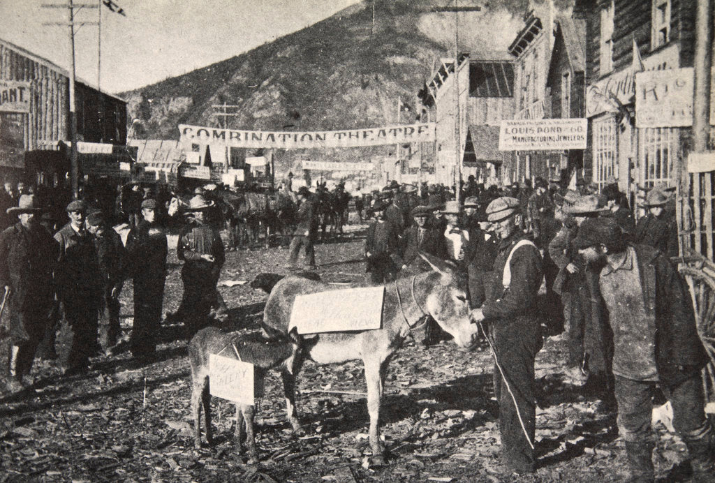 Detail of Front Street, Dawson by Anonymous