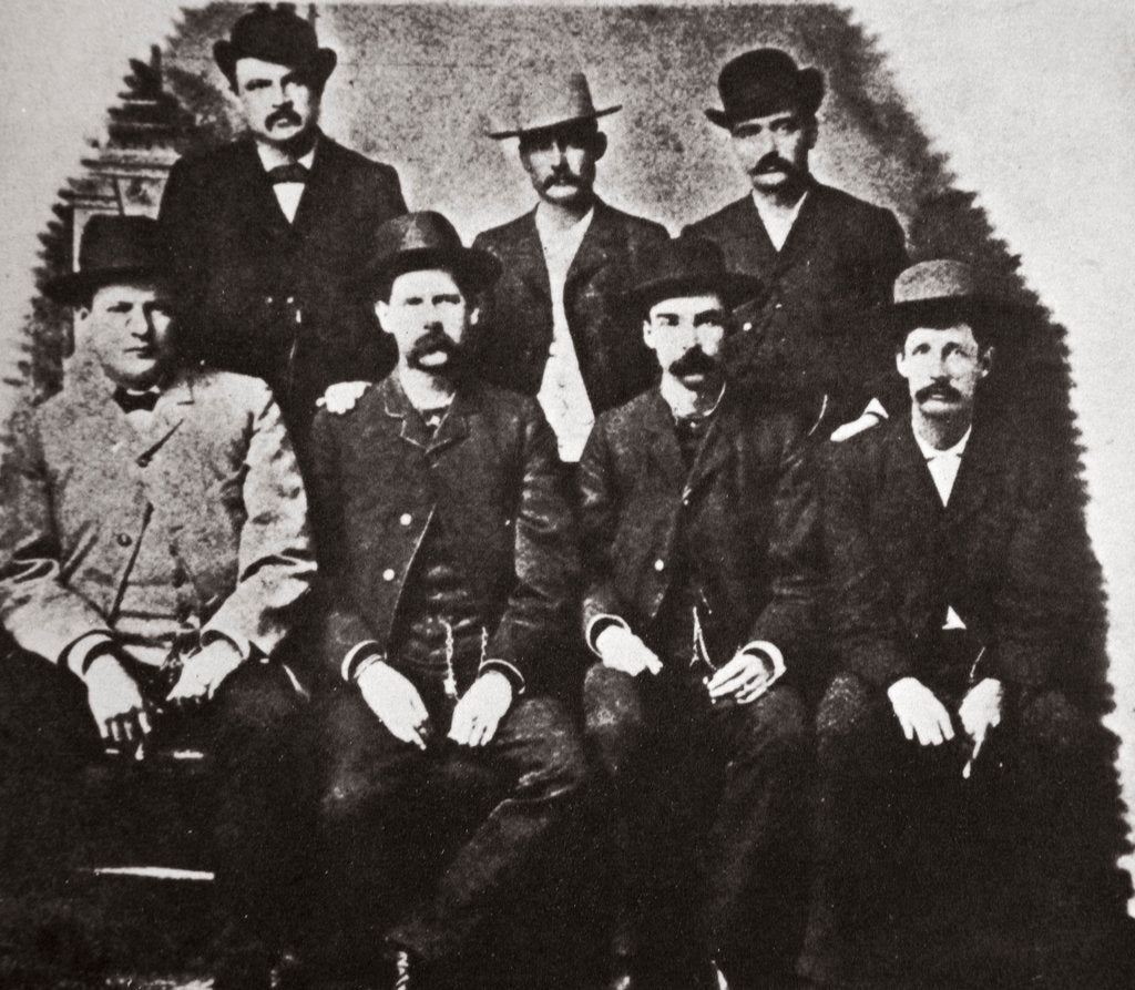 Detail of The Dodge City Peace Commission by Anonymous