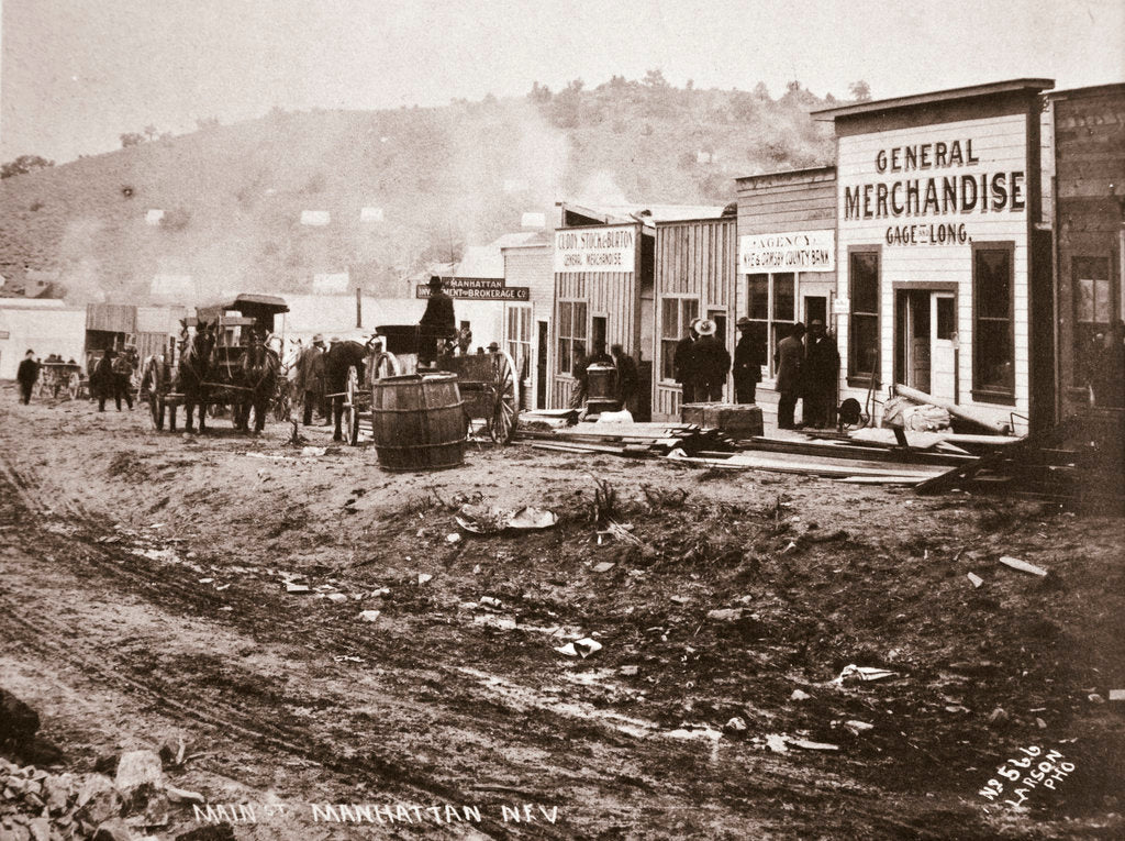 Detail of Main Street by Anonymous