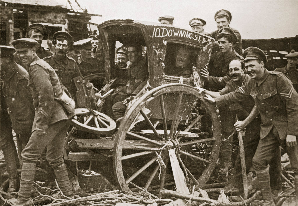 Detail of Moving day in a captured village by Anonymous