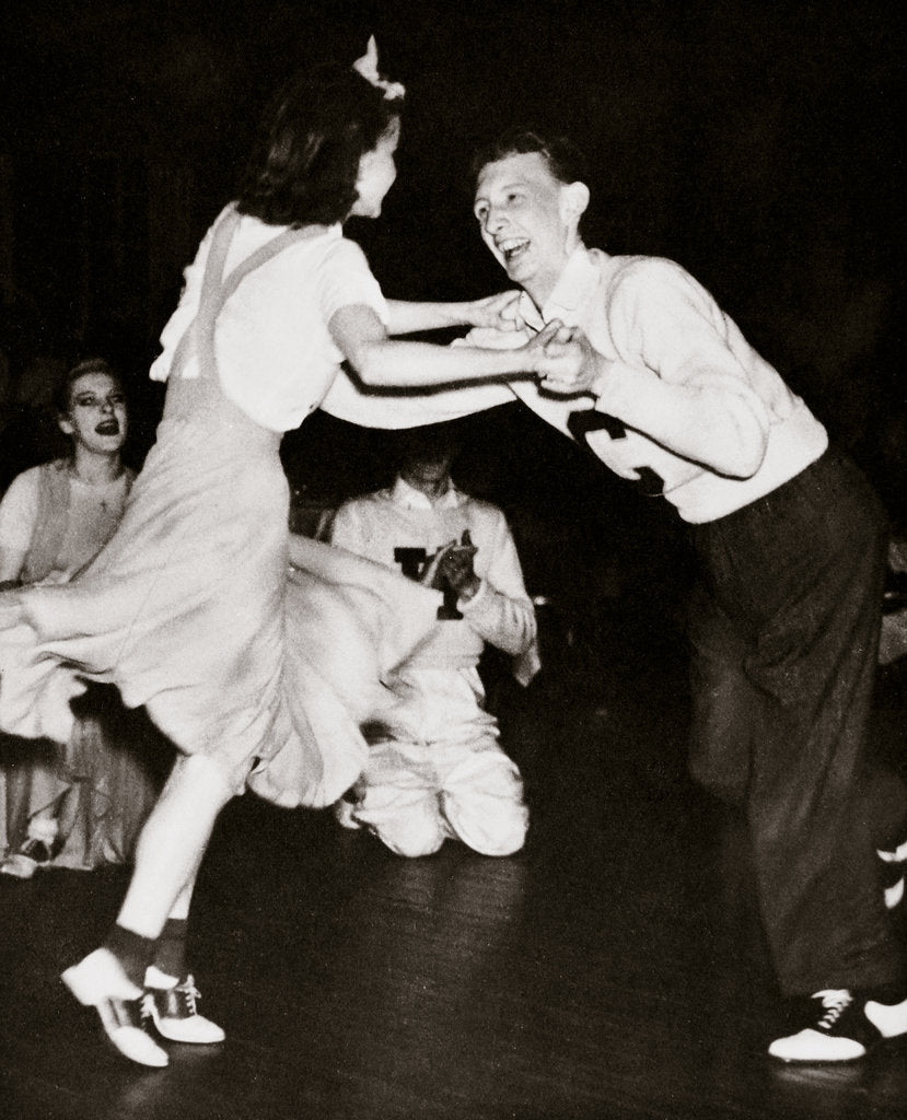 Detail of Dancing The Big Apple, Glen Island Casino, New Rochelle, New York, USA, 1938 by Unknown