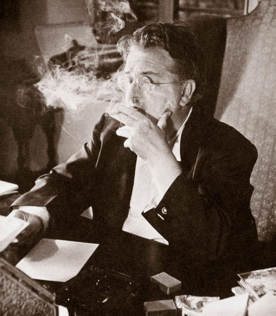 Detail of Alexander Woollcott by Anonymous