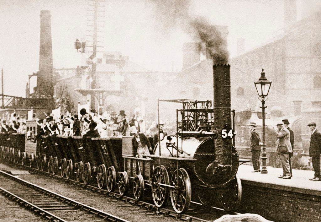 Detail of Train Number One by Anonymous