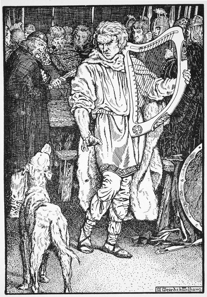 Detail of Olaf Cuaran by Morris Meredith Williams