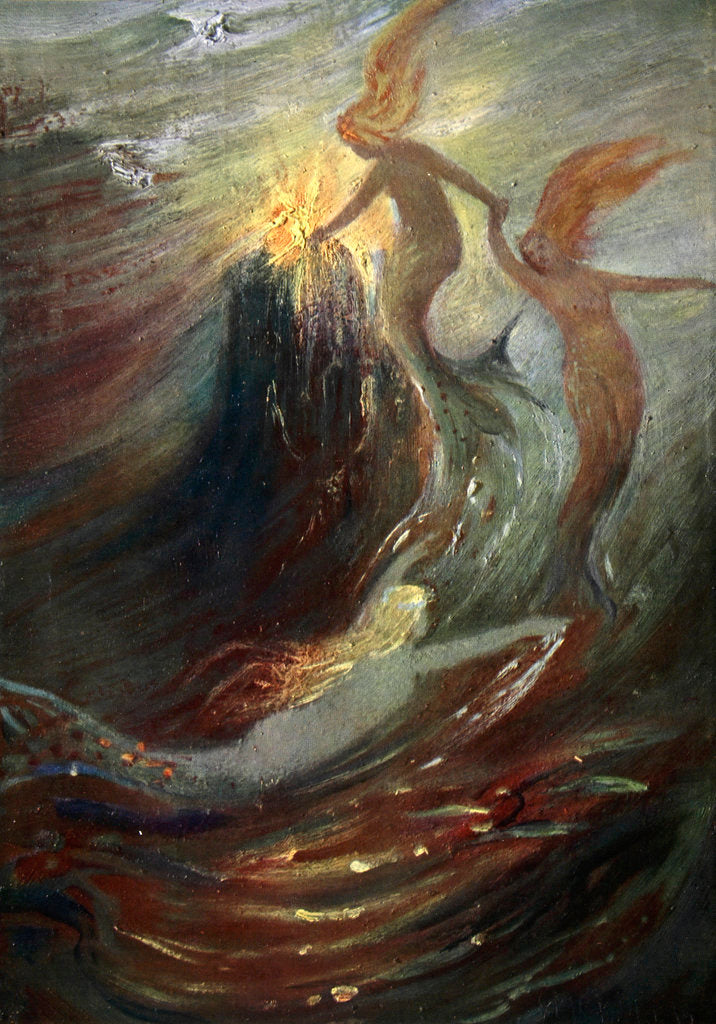 Detail of The Rhine Gold by Anonymous