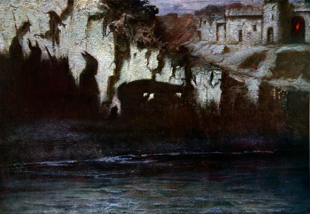 Detail of The Funeral of Siegfried by Anonymous