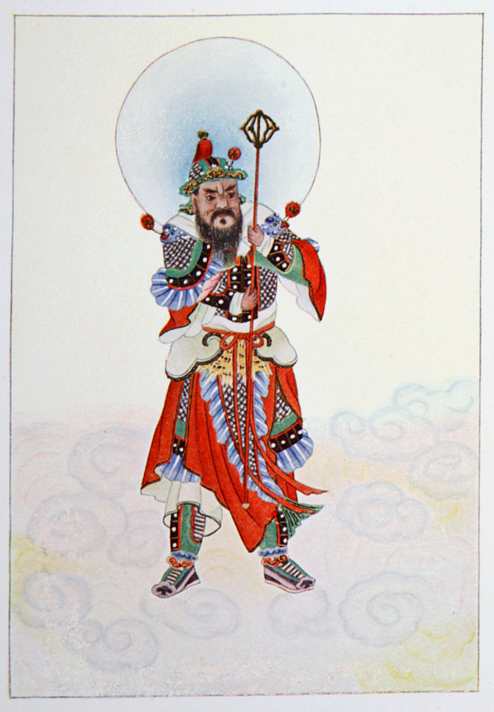 Detail of The Door God - Military by Anonymous